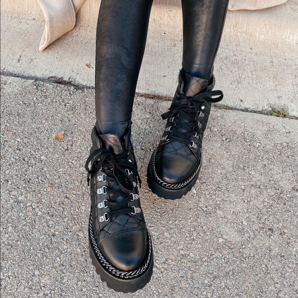Vince Camuto combat boots - Picture 2 of 10